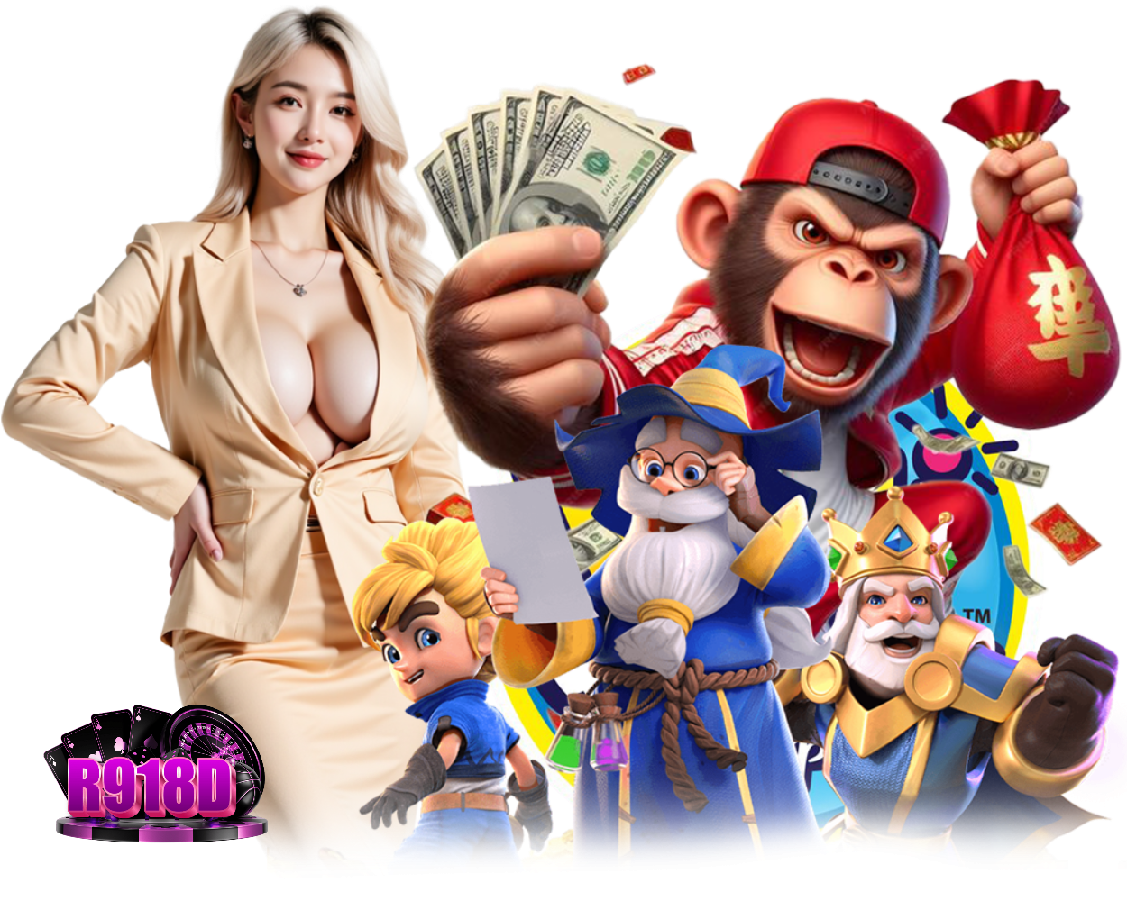 R918D ฝากถอนไม่มีขั้นต่ำ